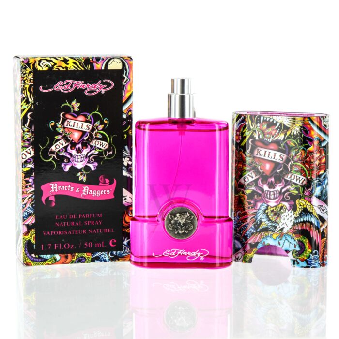 Ed Hardy Hearts and Daggers by Christian Audigier for Women - 1.7 oz EDP Spray