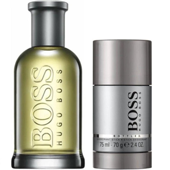 Boss No. 6 by Hugo Boss for Men - 2 Pc Gift Set 3.3oz EDT Spray, 2.4oz Deodorant Stick