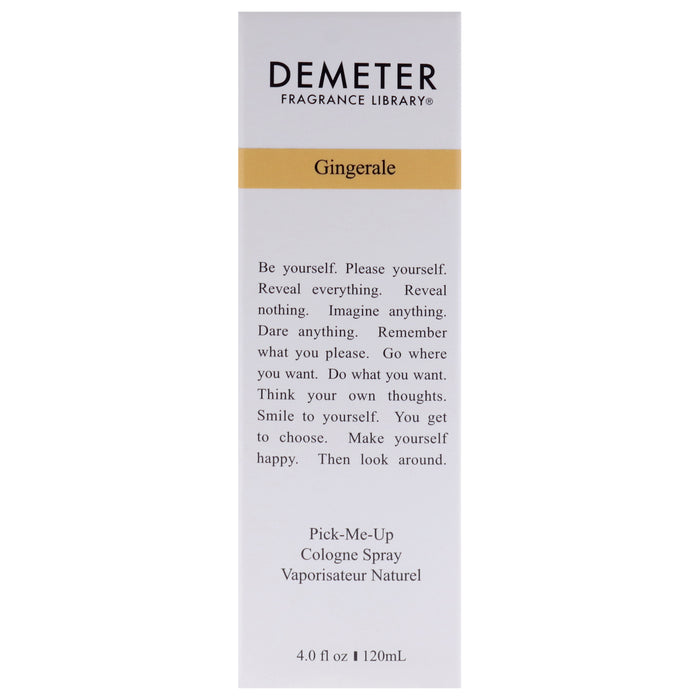 Gingerale by Demeter for Women - 4 oz Cologne Spray