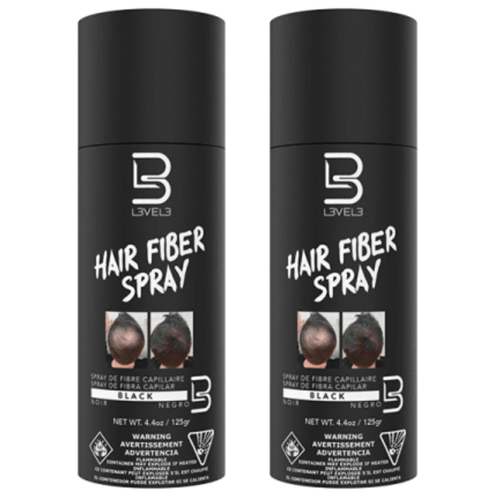 Level3 Lv3 -black Hair Fiber Spray - BarberSets