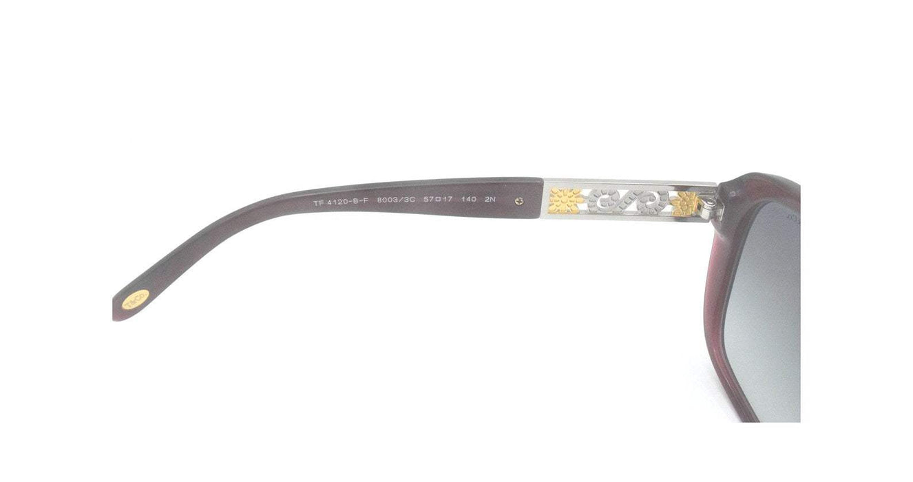 Tiffany TF 4120-B 8003-3C - Opale Rouge-Gris Dégradé de Tiffany and Co. pour Femme - 57-17-140 mm Lunettes de soleil