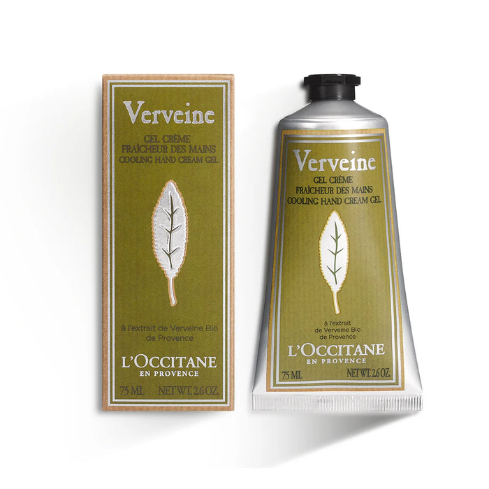 Gel refrescante en crema para manos Verveine de LOccitane para unisex - Crema para manos de 2,6 oz