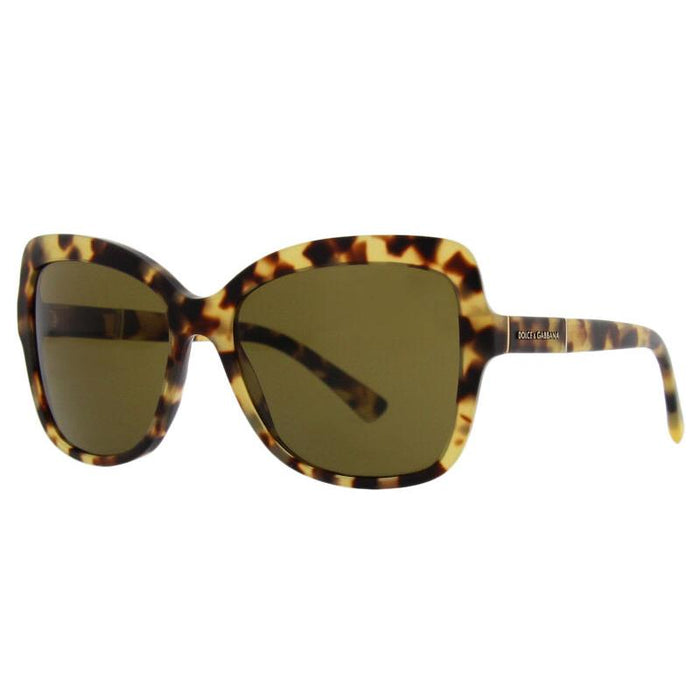 Dolce and Gabbana DG 4244 512-73 - Havane-Marron clair par Dolce and Gabbana pour Femme - 57-17-140 mm Lunettes de soleil