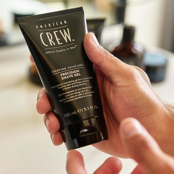 Crema de afeitar hidratante de American Crew para hombres - Crema de afeitar de 5.1 oz