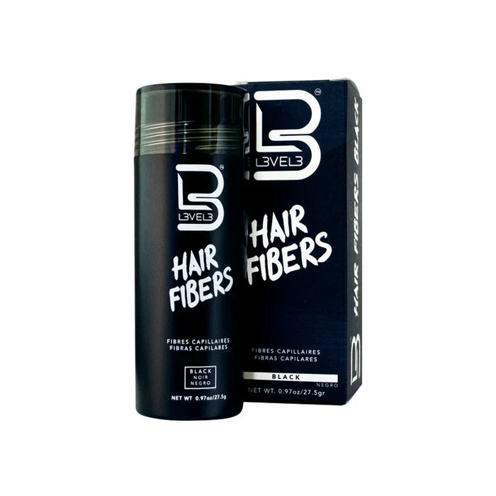 L3VEL3 Hair Fibers Black 0.97 oz - Multipack