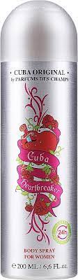 Cuba Heartbreaker by Cuba for Women - 6.6 oz Body Spray