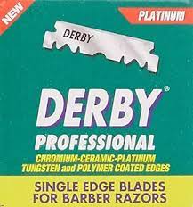 Derby Prof Single Edge Razor Blades Hanging