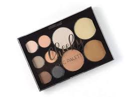 BEAUTY TREATS Ensemble de présentation de palette Cheeky Chic, 12 pièces