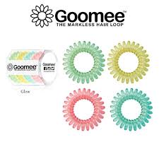 The Markless Hair Loop Set -Streak of Luck by Goomee for Women - 4 Pc Hair Tie