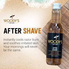 After Shave Tonic by Woodys for Men - 6.3 oz Aftershave