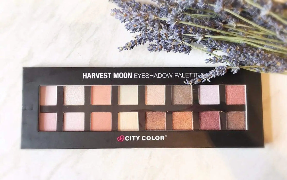 Paleta CITY COLOR Harvest Moon - 16 tonos