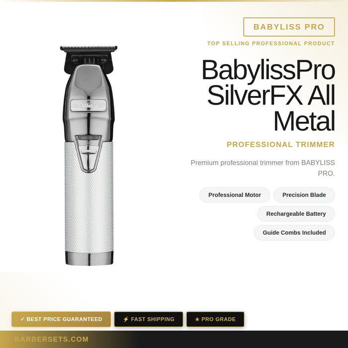 BABYLISS PRO BabylissPro SilverFX All Metal Lithium Outling Trimmer