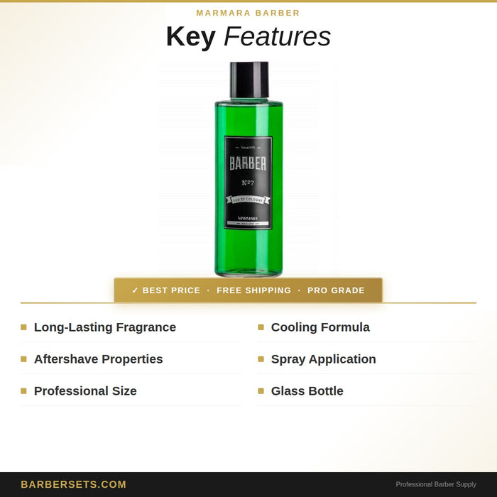 MARMARA BARBER Barber Cologne 500ml No7