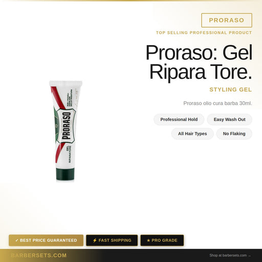 Proraso: Gel Ripara Tore. Per I Piccoli Problemi Della Rasatura