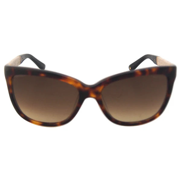 Jimmy Choo Cora-S FA5JD - Glitter Dark Havana by Jimmy Choo for Women - 56-16-135 mm Sunglasses