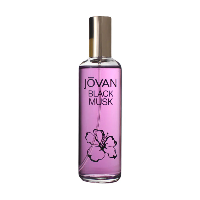 Jovan Black Musk de Jovan para mujeres - Spray concentrado de colonia de 3,25 oz