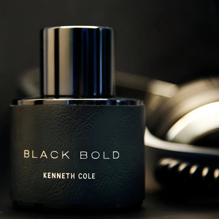 Kenneth Cole Black de Kenneth Cole para hombres - Jabón para cabello y cuerpo de 3.4 oz (sin caja)