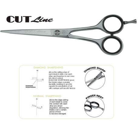 Kiepe Tijeras Profesionales Cut Line Maquinilla de Afeitar 6"