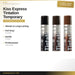 Kiss Express Tintation Temporary Hair Color Spray - Darkest Brown - 2.82 oz
