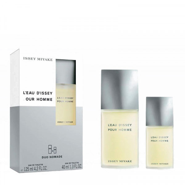 Leau Dissey Pour Homme by Issey Miyake for Men - 2 Pc Gift Set 4.2oz EDT Spray, 1.3oz EDT Spray