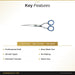 KIEPE STUDIO STYLE RELAX ERGONOMIC 5.5 INCH CUTTING SCISSOR
