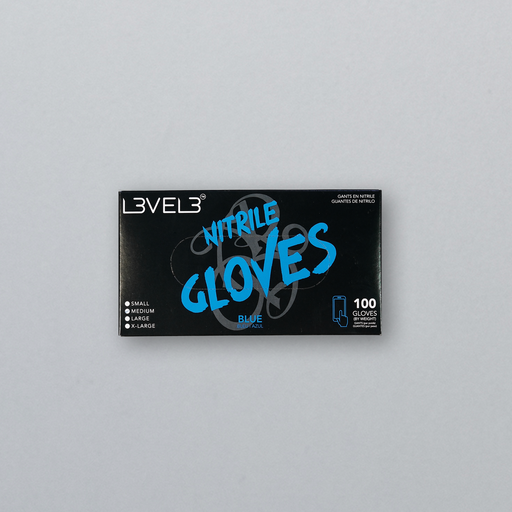LV3 Nitrile Gloves — Blue, Small