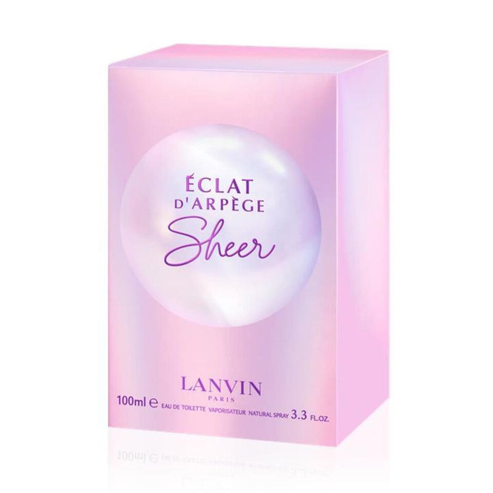 Eclat DArpege Sheer de Lanvin para mujeres - Spray EDT de 3,3 oz