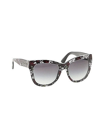 Dolce and Gabbana DG 4270 3019-8G - Top Print Rose-Noir-Gris Dégradé de Dolce and Gabbana pour Femme - 55-19-140 mm Lunettes de soleil