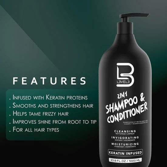 Level3 Lv3 - 2 In 1 Shampoo & Conditioner