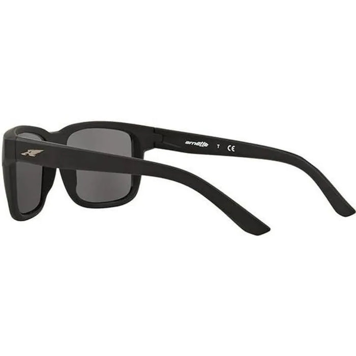 Arnette AN 4211 447-81 D Street - Fuzzy Black-Gray Polarized by Arnette for Men - 55-17-130 mm Sunglasses