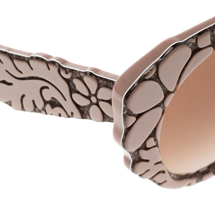 Dolce and Gabbana DG 4267 3001-13 - Top Powder-Texture Tissue-Brown Dégradé par Dolce and Gabbana pour Femme - 53-20-140 mm Lunettes de soleil