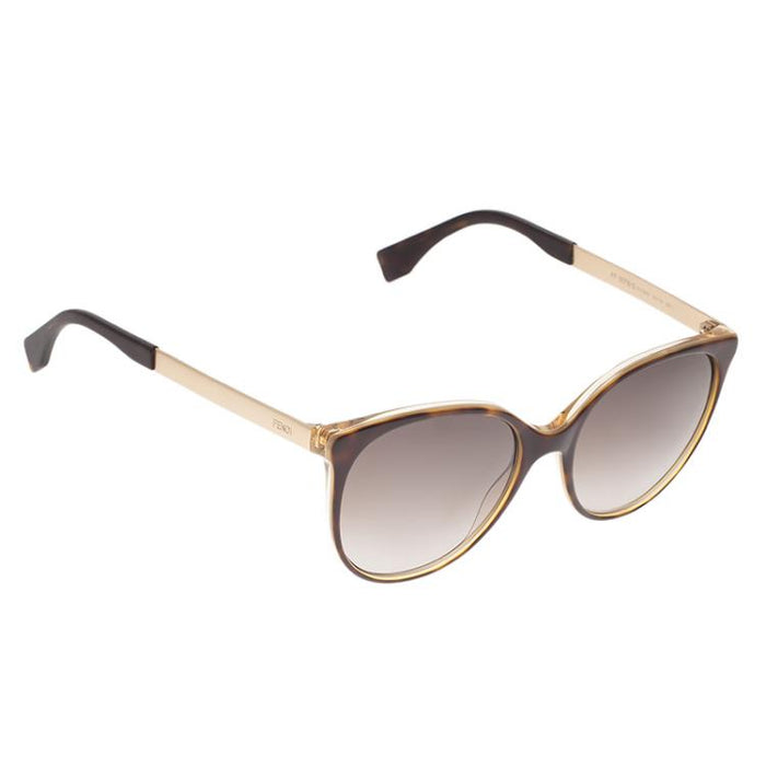 Fendi FF 0078-S DVOHA - Havana Pearl Honey Rose Gold by Fendi for Women - 54-19-140 mm Sunglasses