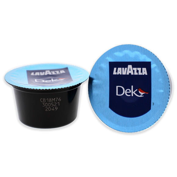 Blue Dek Roast Ground Coffee Pods by Lavazza - 100 Pods Coffee