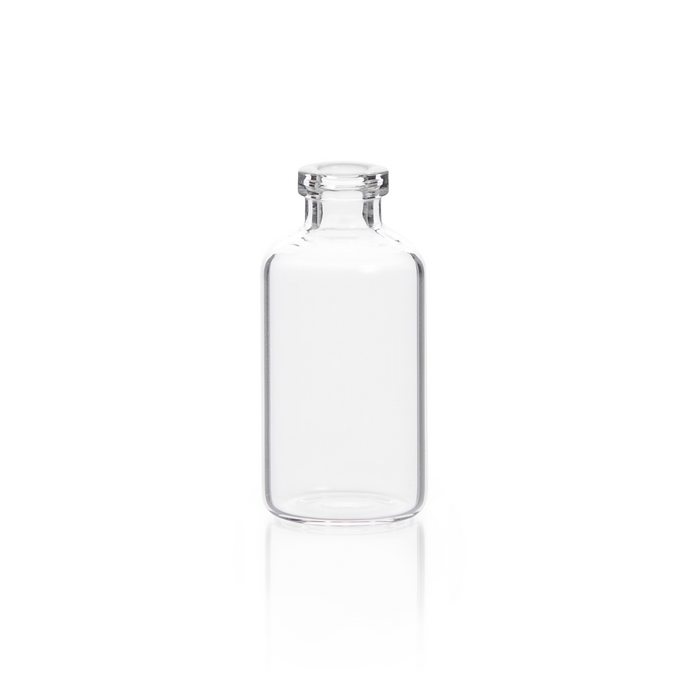 2ml Clear Glass Vials with 13mm Crimp Finish (500 per Pack)
