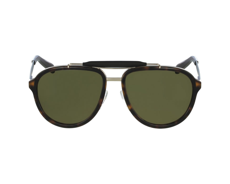 Marc Jacobs MJ 592-S 546A6 - Havana Gold-Black by Marc Jacobs for Women - 57-17-140 mm Sunglasses