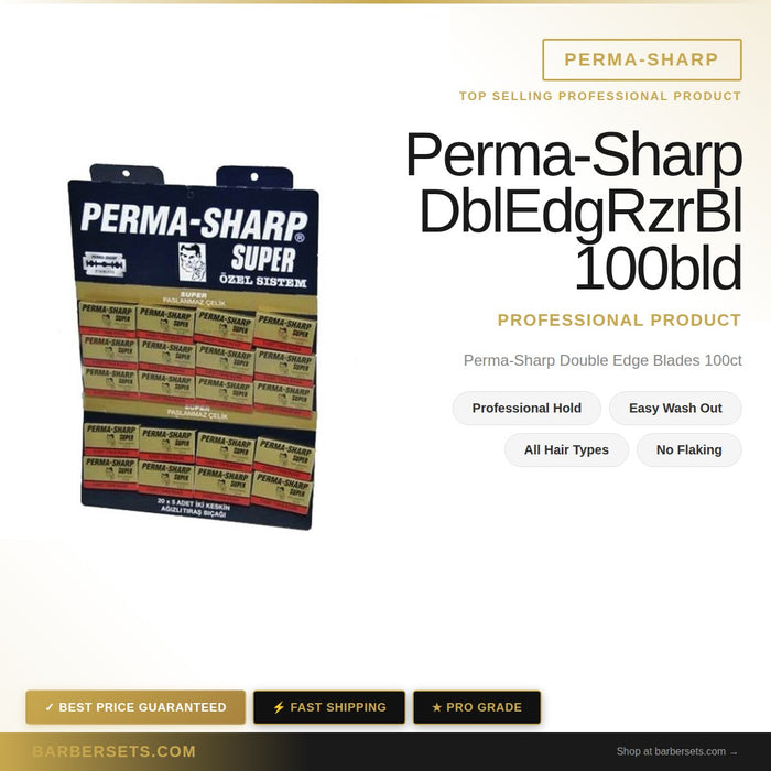 Perma-Sharp DblEdgRzrBl 100bld