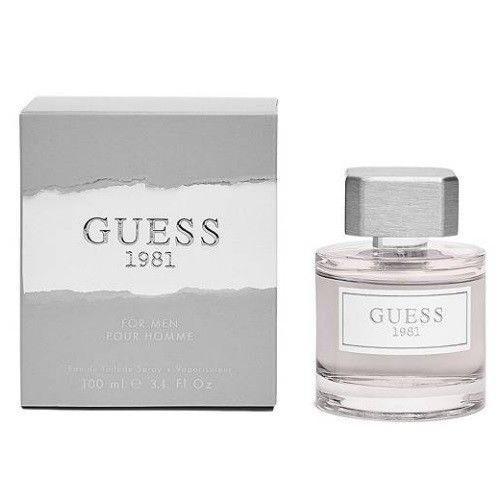 Guess 1981 de Guess para hombres - Spray EDT de 3,4 oz