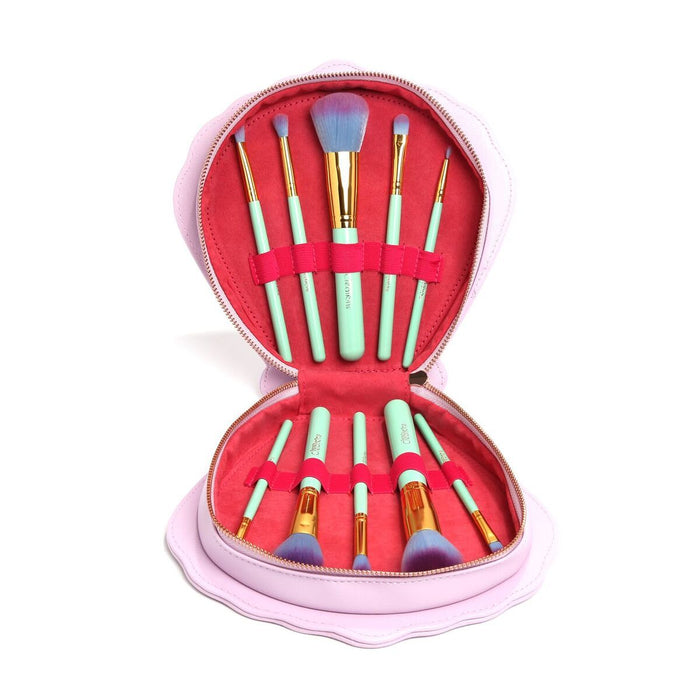 BEAUTY CREATIONS Mermaid's Dream 10 Pc Shell Brush Set