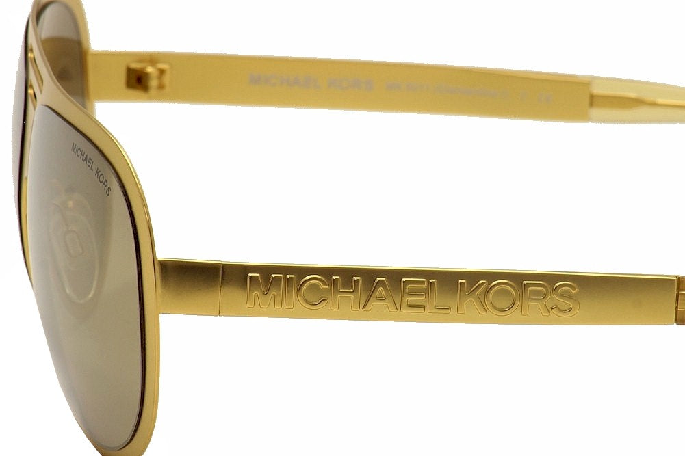 Michael Kors MK 5011 1062R5 Clementine I - Satin Gold-Gold by Michael Kors for Women - 59-16-140 mm Sunglasses