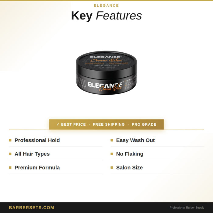 Elegance Cream Wax 140ml