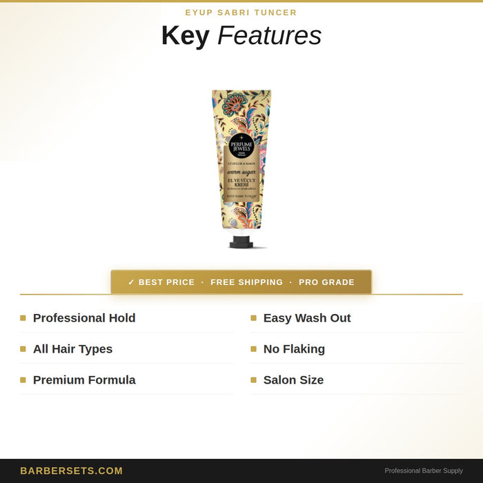 EYUP SABRI TUNCER EST1923-EYUP SABRI TUNCER - PERFUME JEWELS  HAND and BODY CREAM 50 ML - WARM SUGAR PERFUME JEWELS  HAND and BODY CREAM 50 ML - WARM SUGAR