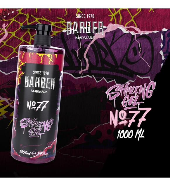 Gel à raser Marmara Barber 1000 Ml n ° 77