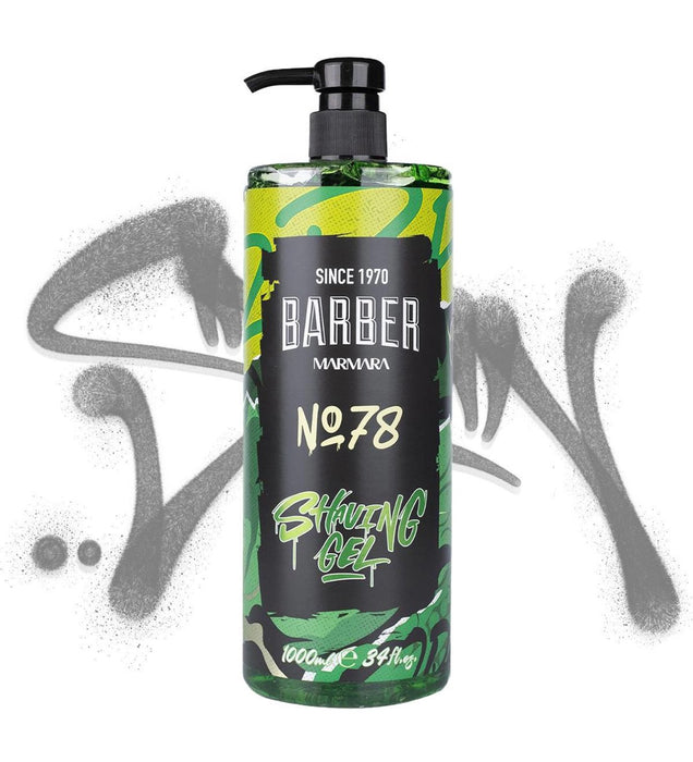 Gel à raser Marmara Barber 1000 Ml n ° 78