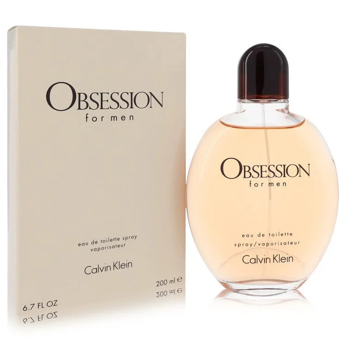 Obsession de Calvin Klein pour homme - Vaporisateur EDT de 6,7 oz