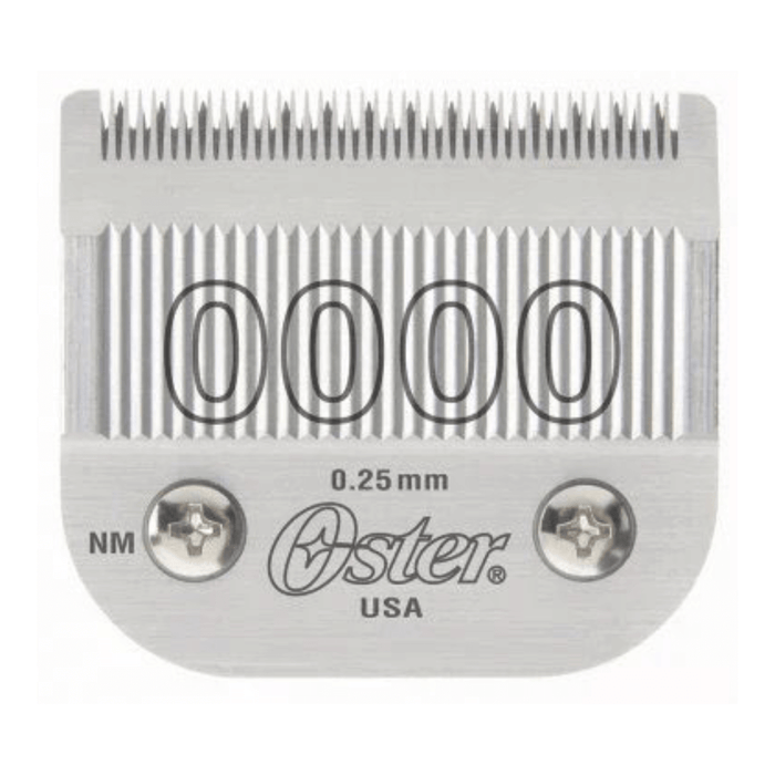 Oster Professional Replacement Blade for Classic 76 / Star-Teq / Powerline / Outlaw Size 000 (1/50" - 0.5mm) OR 0000 (1/100" - 0.25mm) OR 00000 (1/125" - 0.2mm)
