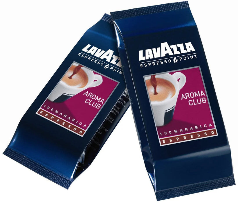 Espresso Point Aroma Club Coffee by Lavazza for Unisex - 100 Pods Coffee