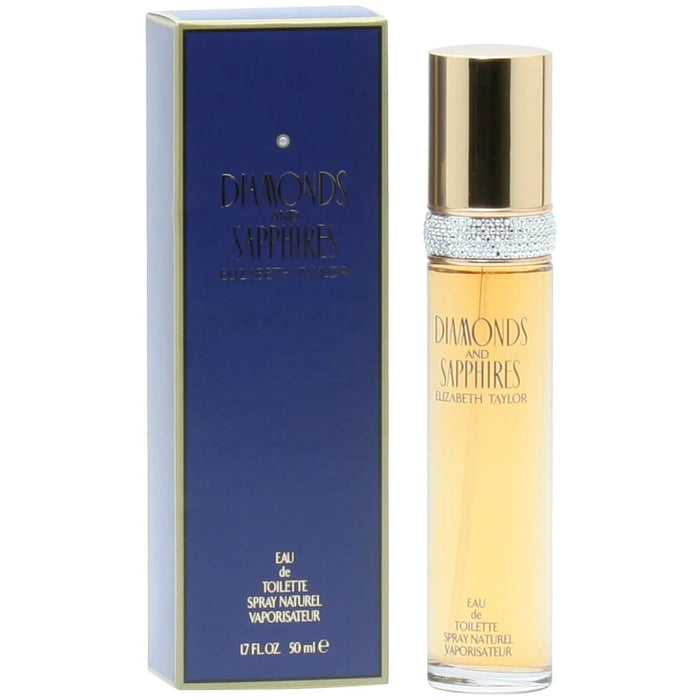 Diamantes y zafiros de Elizabeth Taylor para mujeres - Spray EDT de 1,7 oz