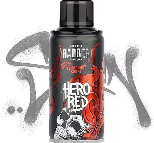 Marmara Barber Hair Color Spray - Hero Red 5.07 oz