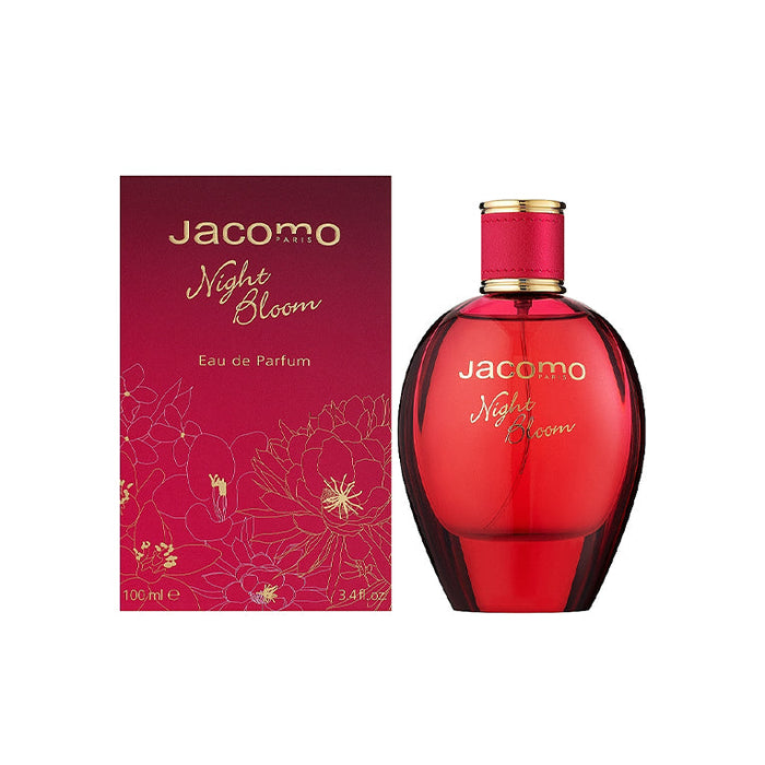 Night Bloom de Jacomo para mujeres - Spray EDP de 3,4 oz