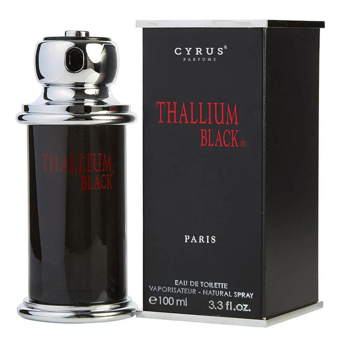 Thallium Black by Jacques Evard for Men - 3.3 oz EDT Spray